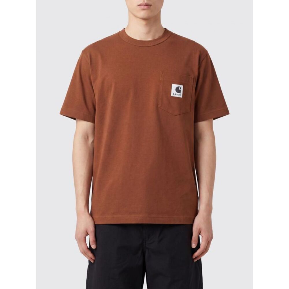 Sacai X Carhartt Wip T-Shirt Men Nude